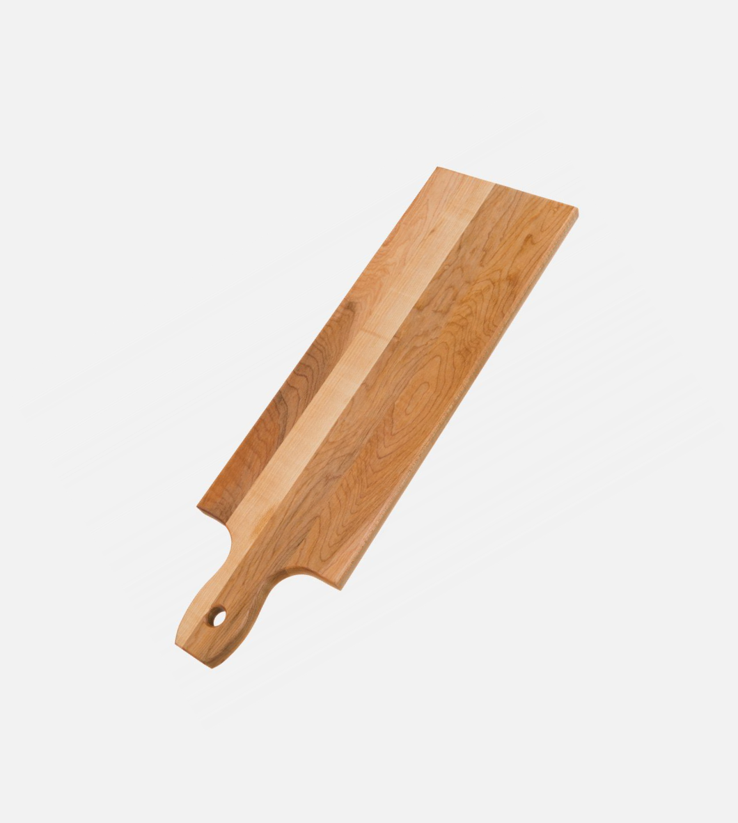 Maple Handled Cutting Board, Edge Grain, 6 x 20 x 0.75 in