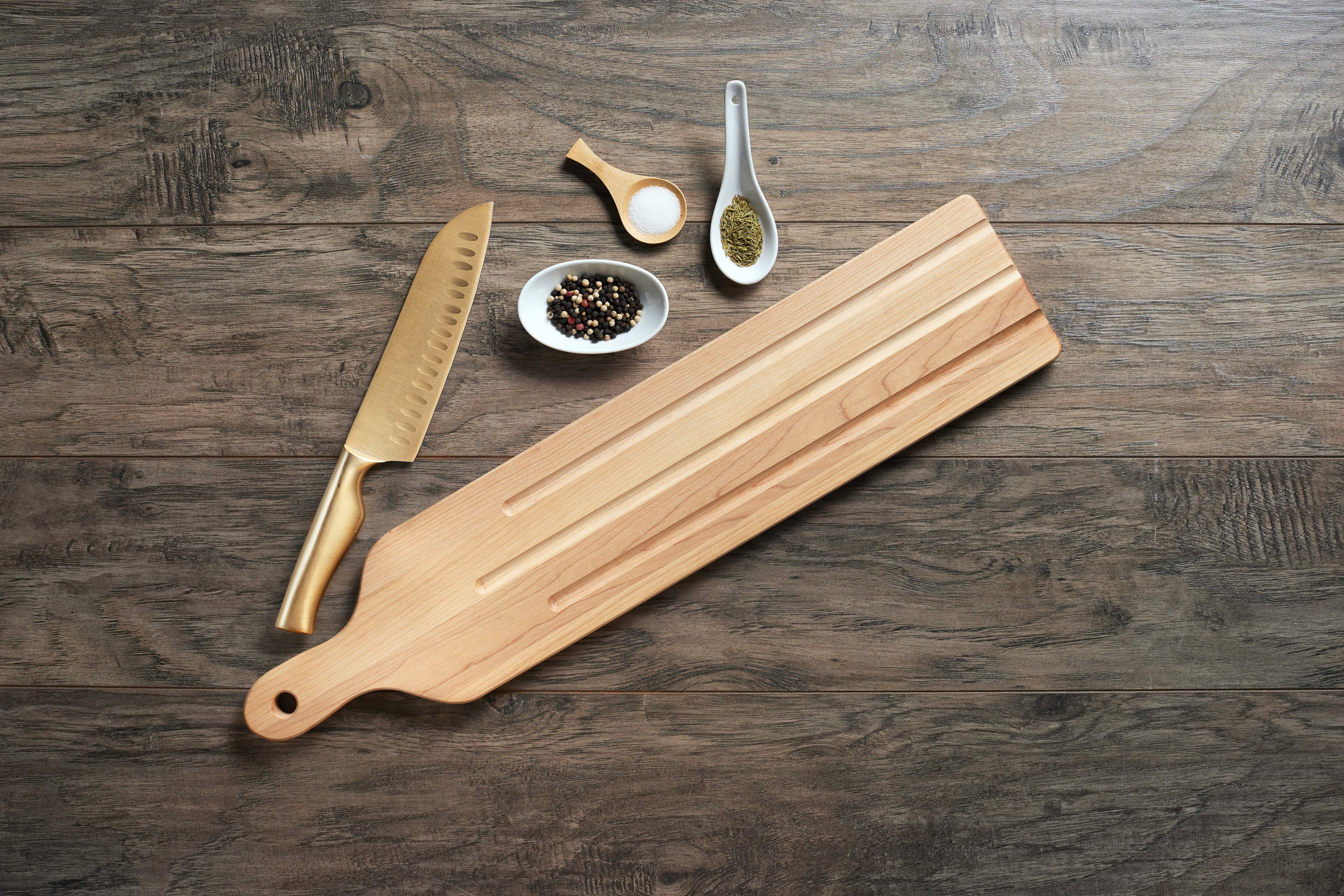 Maple Handle Board, Edge Grain, 5 x 24 x 0.75 in