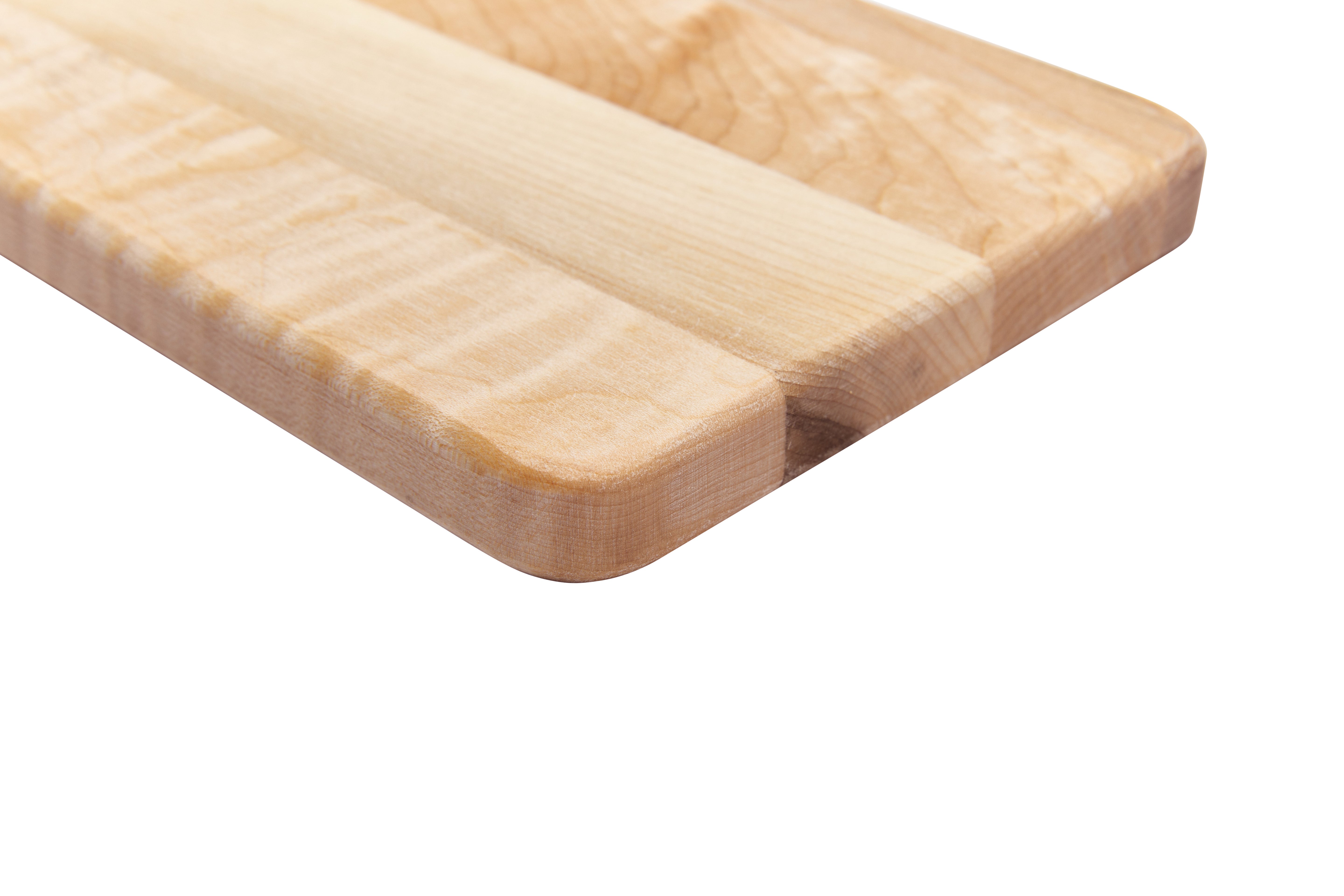 Planche à poignée en érable, grain couché, 6 x 12 x 0.75 po