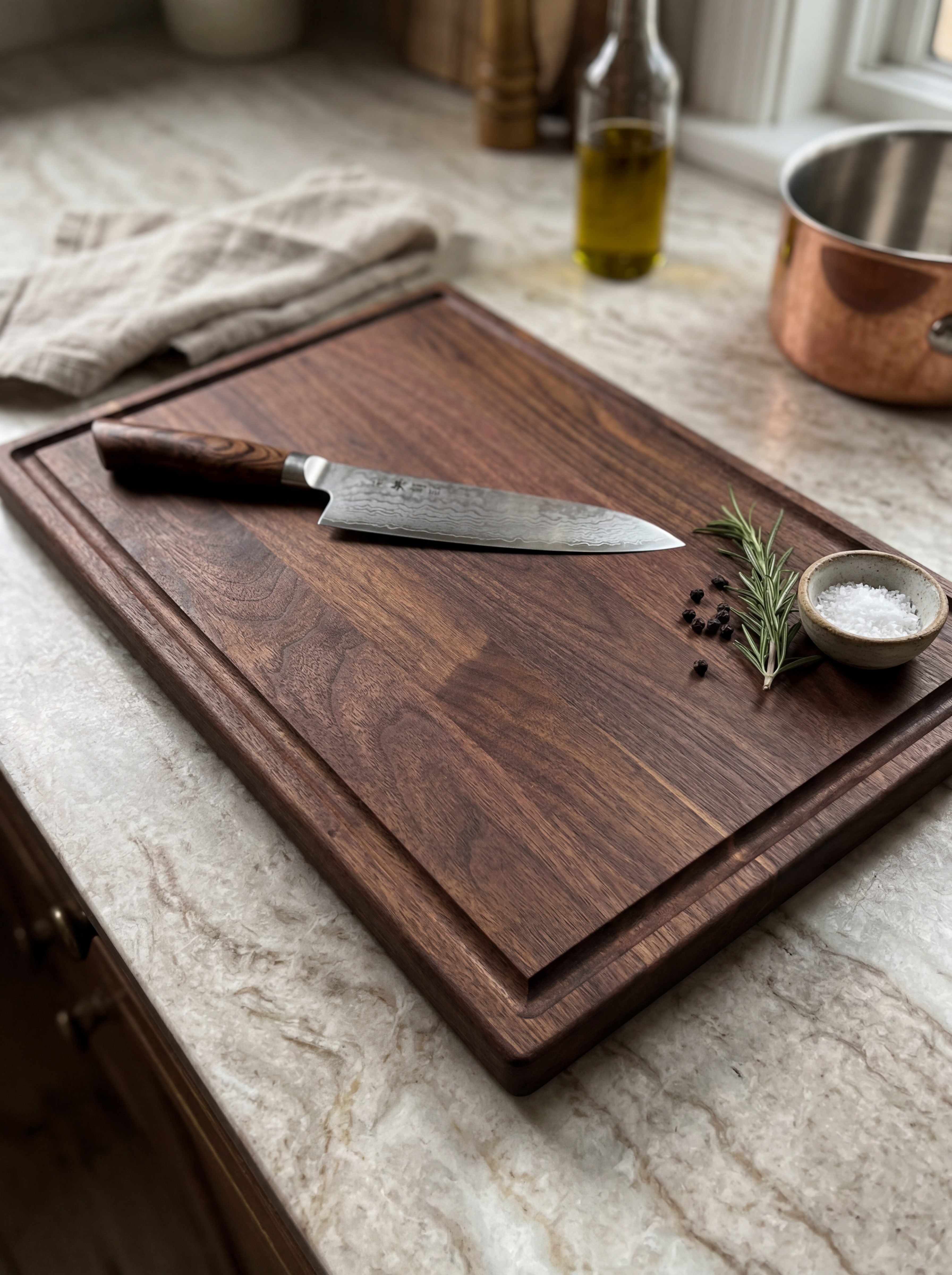 Maple cutting board, 14 x 20 x 0.75 in