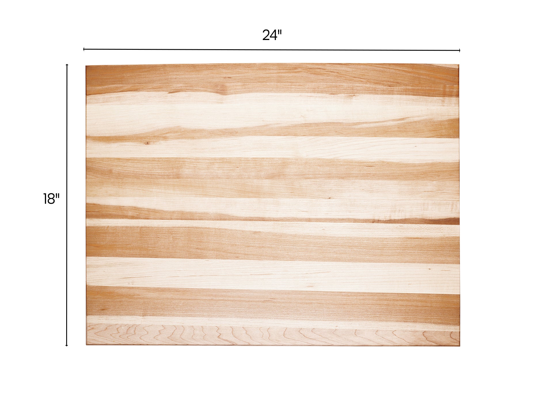 Planche à découper en érable, 18 x 24 x 0.75 po