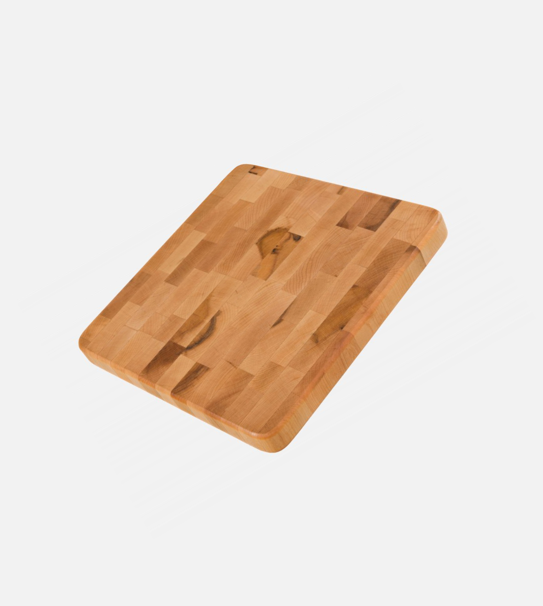 Bloc de boucher en érable, grain debout, 10 x 10 x 1 po