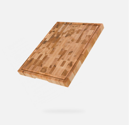 Maple butcher block, end grain, 12 x 16 x 1.25 in.