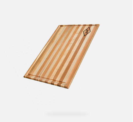 Planche à découper  en cerisier-érable, 13 x 19 x 0.75 po