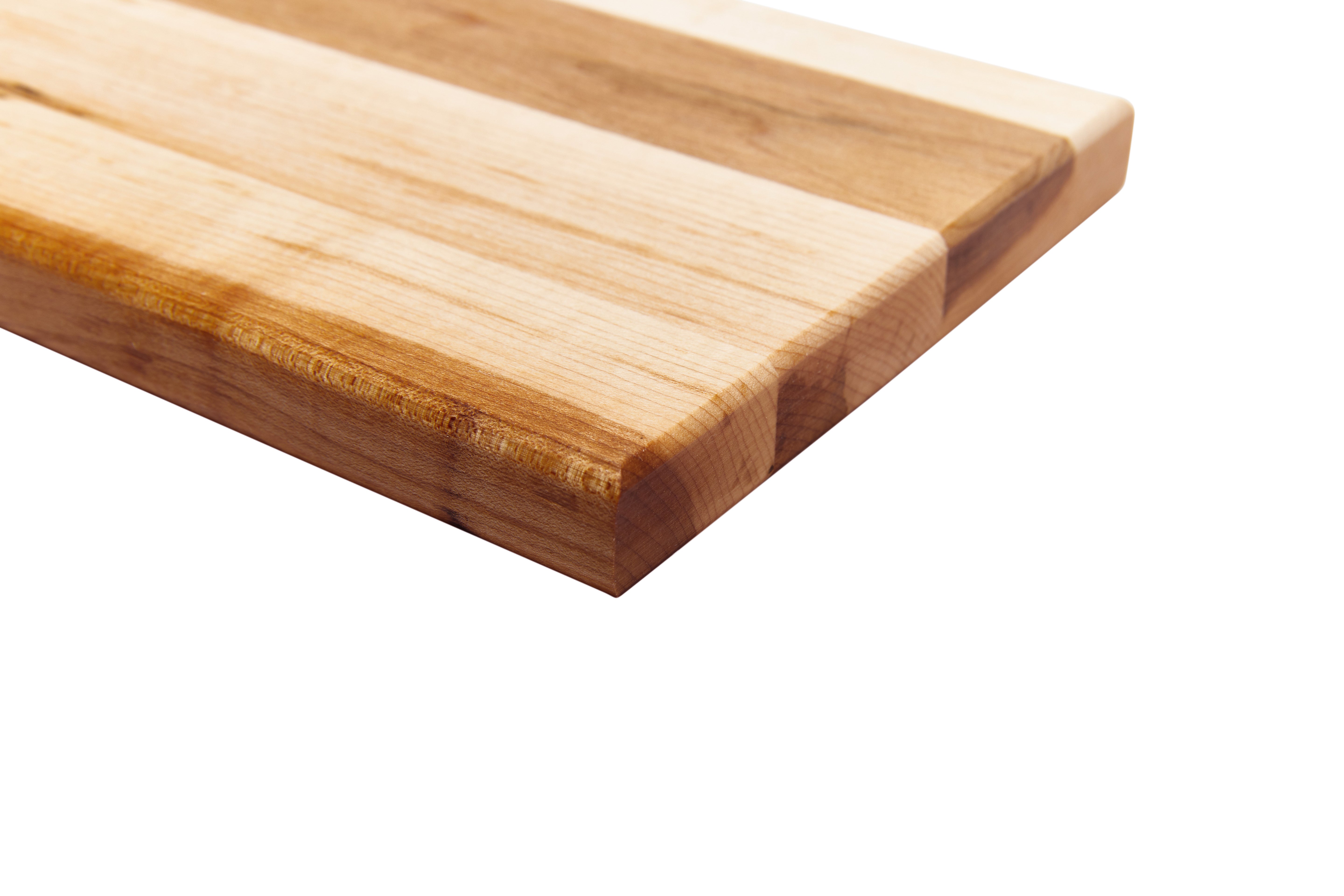 Planche à poignée en érable, grain couché, 6 x 20 x 0.75 po