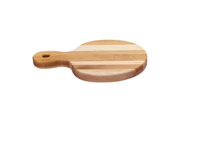 Maple handled cutting board, edge grain, 7 x 10 x 0.7 in