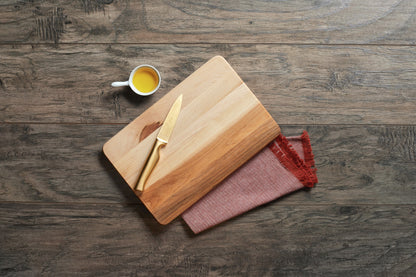 Maple Cutting Board, Edge Grain, 8 x 12 x 0.75 in