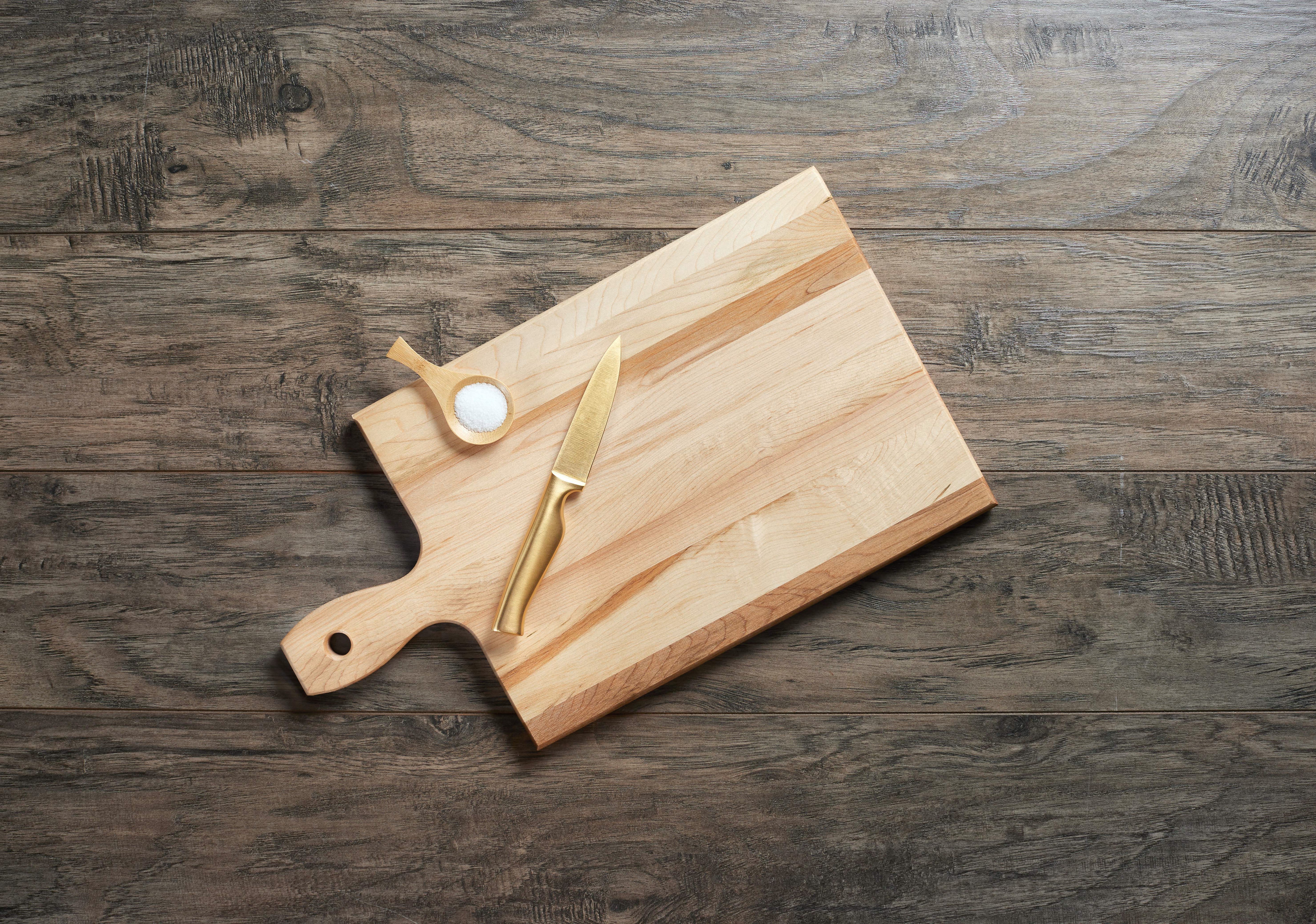 Planche à poignée en érable, grain couché, 10 x 18 x 0.75 po