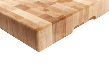 Bloc de boucher en érable, grain debout, 12 x 12 x 2 po