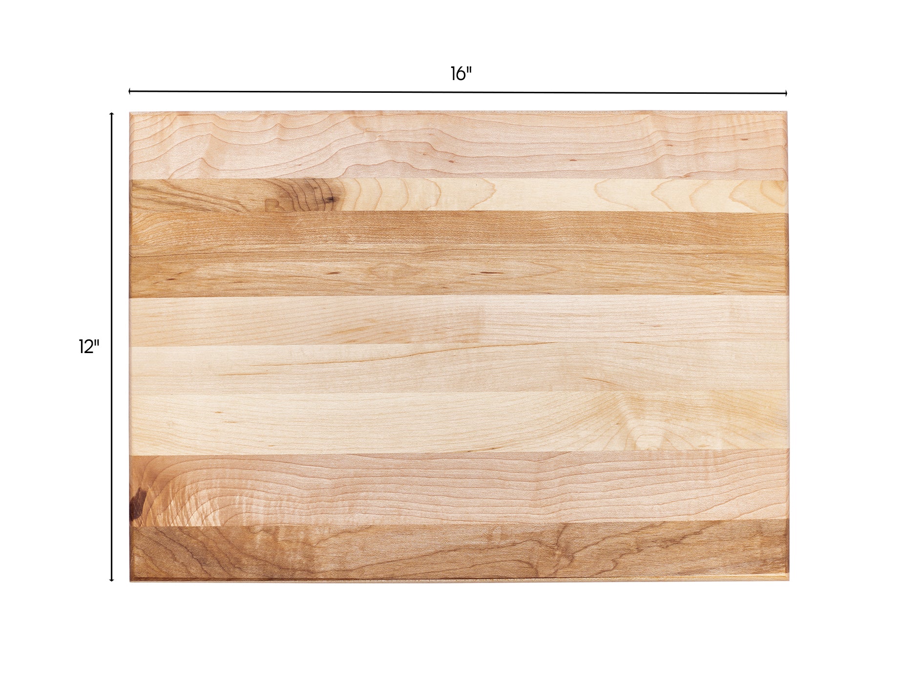 Planche à découper en érable, 12 x 16 x 0.75 po