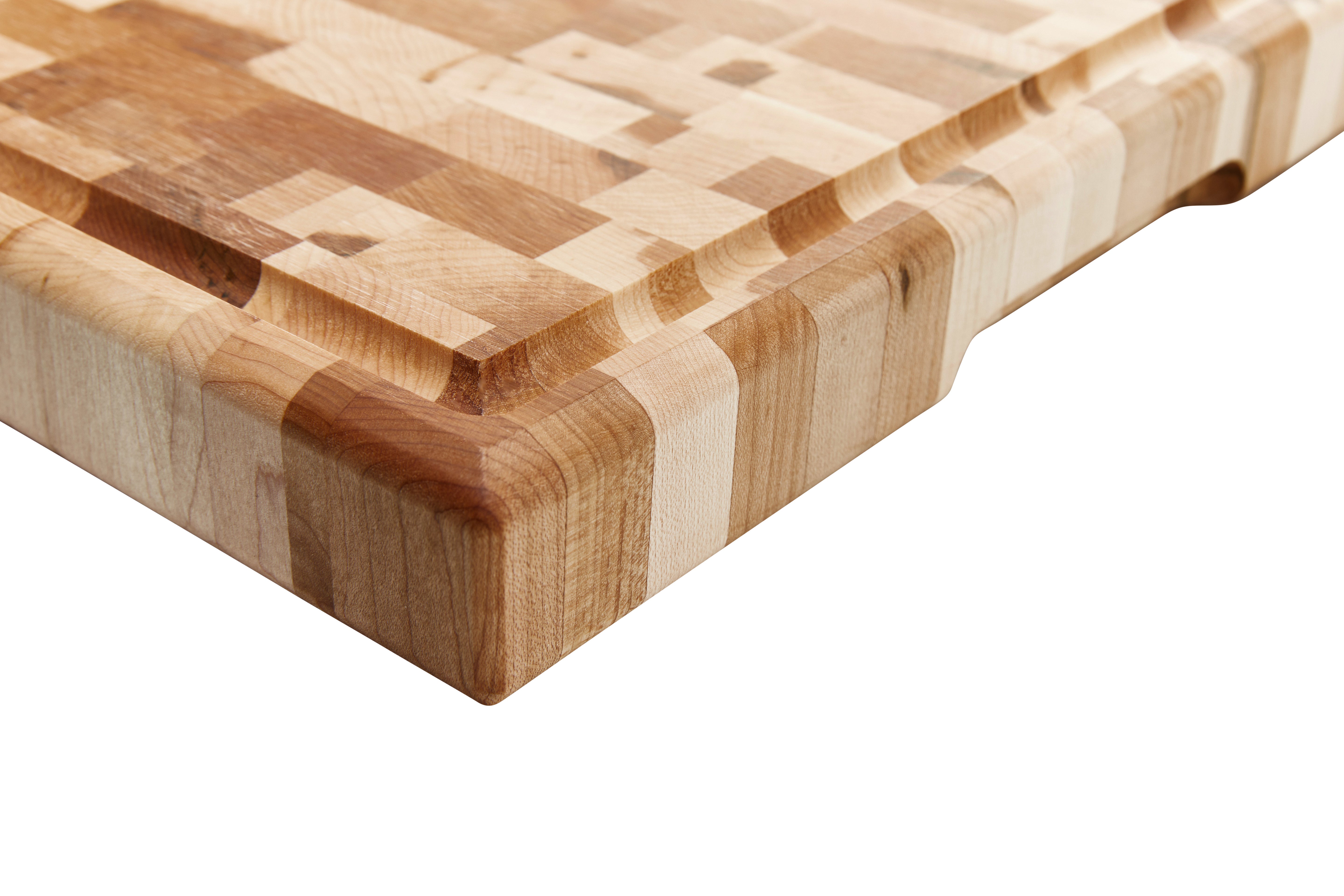 Bloc de boucher en érable, grain debout, 14 x 18 x 1.5 po
