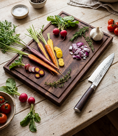 Maple cutting board, 14 x 20 x 0.75 in