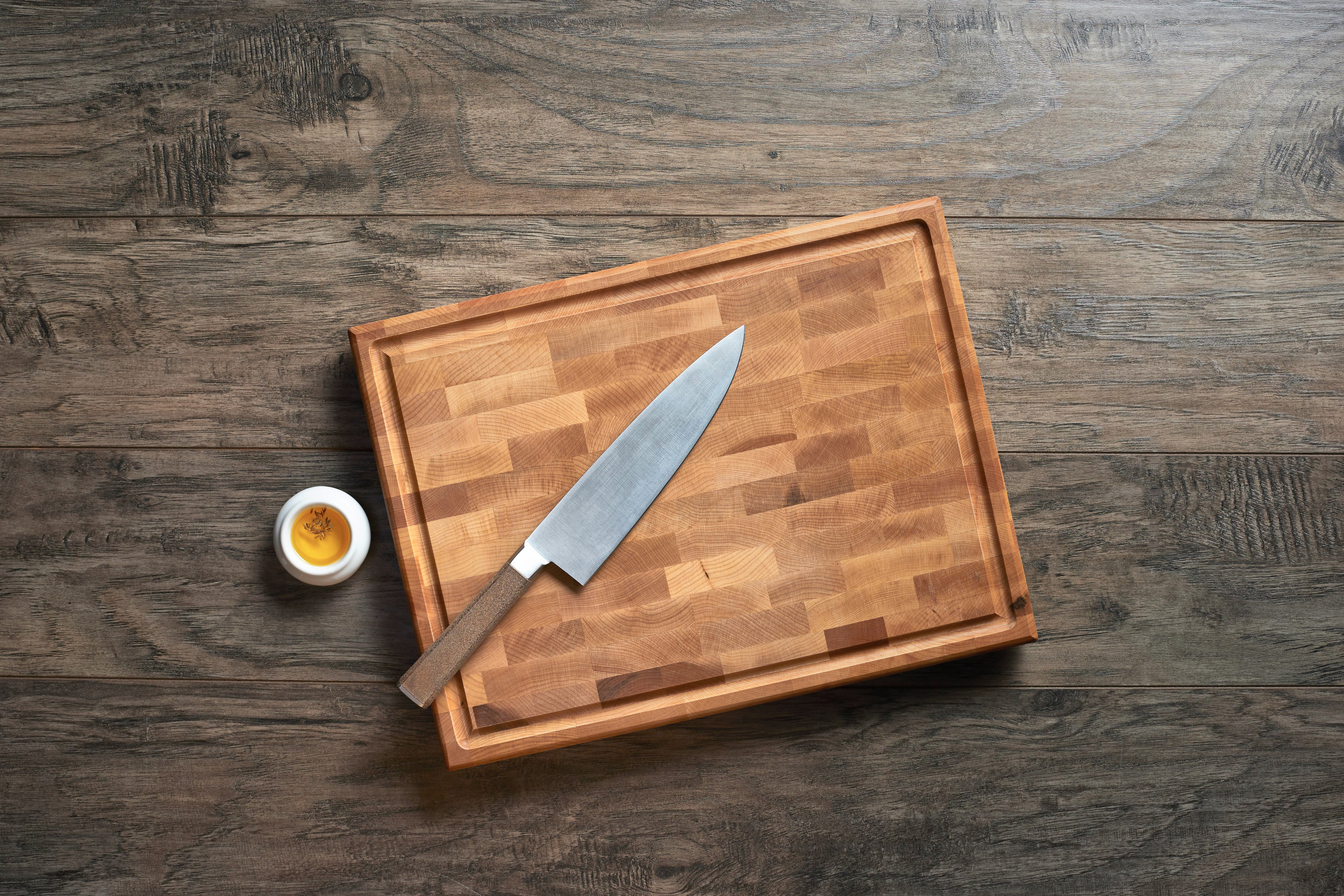 Bloc de boucher en érable, grain debout, 12 x 16 x 1.25 po