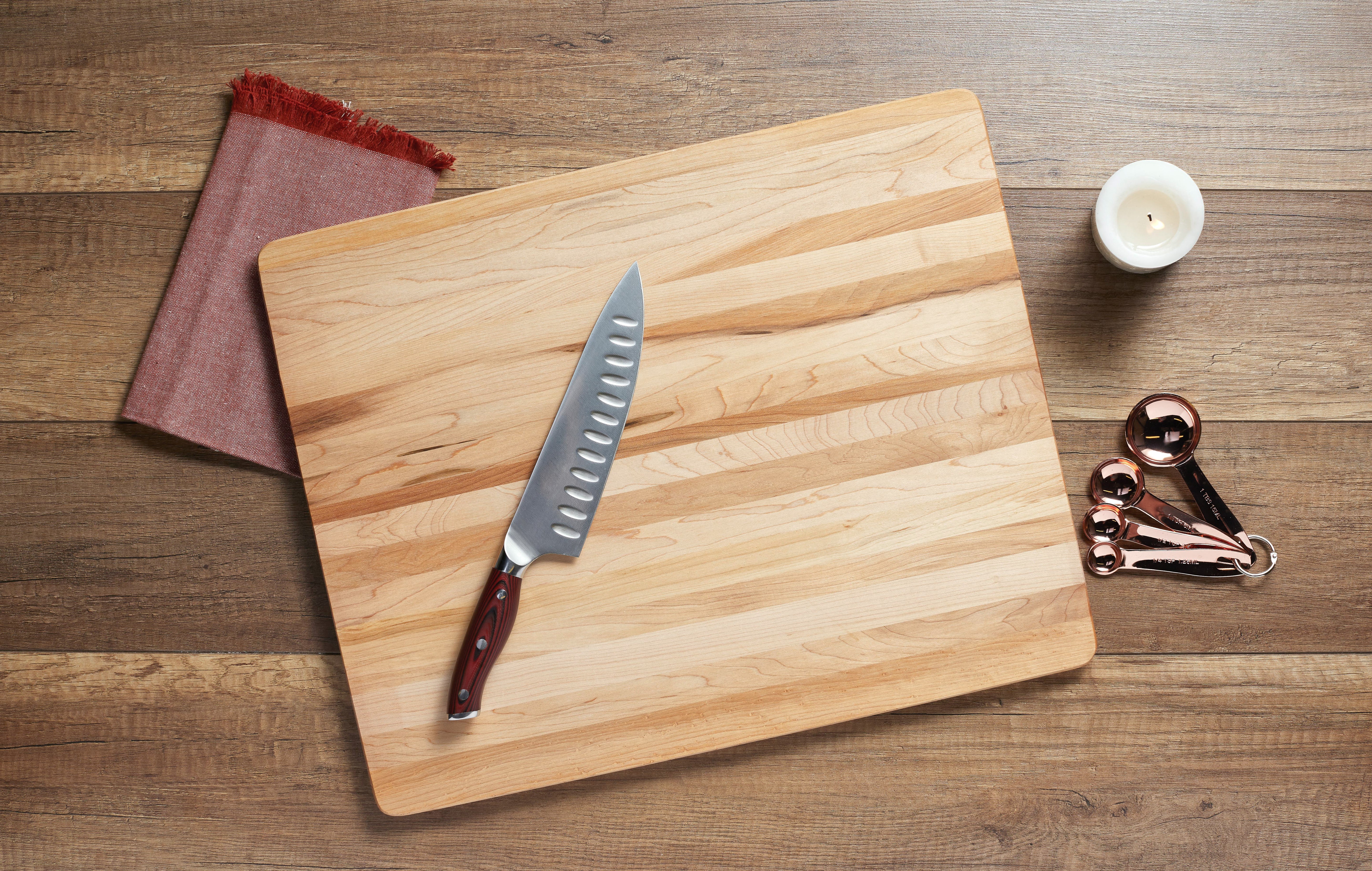 Maple cutting board, 16 x 20 x 0.75 in