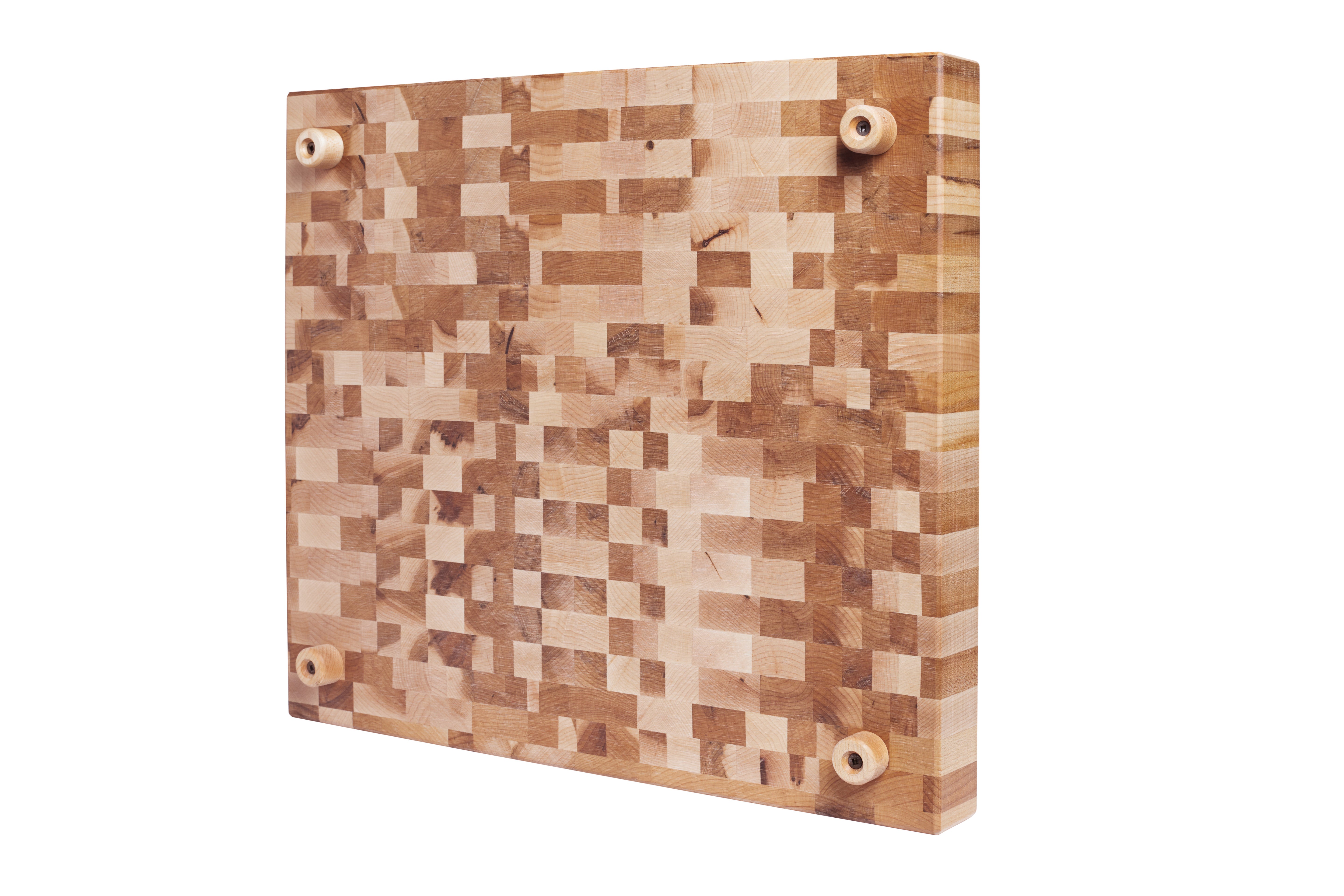 Bloc de boucher en érable, grain debout, 16 x 18 x 2 po